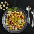 Jo Lly's cooksnap of when they made ચટપટી મખના ભેળ (Chatpati Makhana Bhel Recipe In Gujarati).