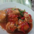 Cooksnap dari Sri Wati untuk resep Ikan Tenggiri saos Padang