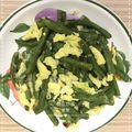 棠棠 的 長豆炒雞蛋 cooksnap