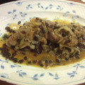 El cooksnap de Loly Guerra cuando hizo Solomillo de cerdo encebollado.