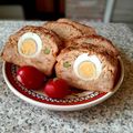 Edit Hadházi Cooksnap-ja, amikor elkészítette a(z) Kolbászos Stefánia szelet receptet.