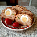 Edit Hadházi Cooksnap-ja, amikor elkészítette a(z) Kolbászos Stefánia szelet receptet.