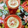 Ananya Roy's cooksnap of when they made ওয়াটারমেলন জুস (watermelon juice recipe in Bengali).
