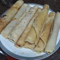 El cooksnap de Ely Farias cuando hizo Panqueques.