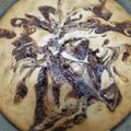 El cooksnap de Adriana Silveira cuando hizo Torta marmolada en licuadora.