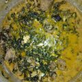 Augustina Young's cooksnap of when they made Bitter leaf soup with beef and smoked fish.