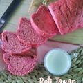Cooksnap dari Dika Noveri untuk resep Roti Tawar Buah Naga Eggless