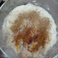 El cooksnap de alby cuando hizo Arroz con leche.