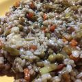 El cooksnap de solocalafate cuando hizo Arroz con salteado de verduras.