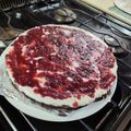El cooksnap de Seelie Pilates cuando hizo Cheesecake (sin cocción).