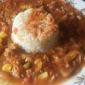 El cooksnap de Carlos Valdes cuando hizo Tomaticán con arroz.
