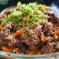 Cooksnap dari Tina Hasbie untuk resep Bulgogi (Korean BBQ Beef)