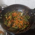 Mansi Arora का कुकस्नैप जब उन्होंने मसाला भिंडी  (masala bhindi recipe in Hindi) बनाया था।