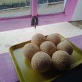 Cooksnap dari Lu'luk Ul Siya Solikha untuk resep ONDE EMPUK warna pelangi