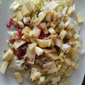El cooksnap de Pili Pérez cuando hizo Ensalada de escarola y granada.