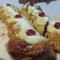El cooksnap de Juan Jaen cuando hizo Trenza rellena o rosca rellena.