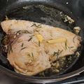 El cooksnap de Nicolas Solis De Ovando cuando hizo Albacora a la plancha.
