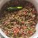 El cooksnap de Xitlali Olguín cuando hizo Carne Molida con ejotes a la mexicana.