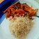 El cooksnap de Carla Elizabeth cuando hizo Arroz con salteado de verduras.