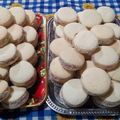 El cooksnap de Karla Salina cuando hizo Alfajores de maizena de colores.
