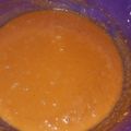 El cooksnap de Virginia Moldes cuando hizo Dulce de leche con leche en polvo (microondas).