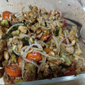 El cooksnap de Ana Isabel G C cuando hizo Ensalada templada de calabacín con soja texturizada 🥒 🫚 🥑 🥗.