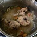 El cooksnap de negrangy cuando hizo Pollo arvejado a la chilena.