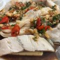 賴小孟 的 豆腐蒸海鱸魚片 cooksnap