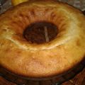 El cooksnap de Andrea Sandoval cuando hizo Torta de yogurt y miel.