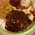 Trisha1014's cooksnap of when they made Country Salisbury steak.