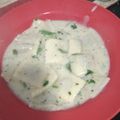 El cooksnap de Lara Belén Vera cuando hizo Salsa Bechamel con Capelettini.