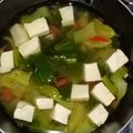 Cooksnap dari Sandra Martha untuk resep Sayur Sawi Hijau Tahu Putih Pedas