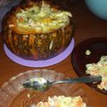 El cooksnap de Romina Niderhaus cuando hizo Zapallos rellenos de carne.