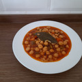 El cooksnap de Conchi Alba Manso cuando hizo Potaje vegano de garbanzos y arroz.