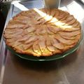 El cooksnap de Mauro cuando hizo Tarta de manzana.