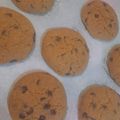 El cooksnap de Josefa Saavedra cuando hizo Galletas con chispas de chocolate tipo subway.