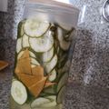 El cooksnap de Naati Balsamo cuando hizo Pepinos en vinagre agridulces.