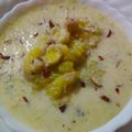 Anita Uttam Patel's cooksnap of when they made Kaddu Ki kheer.