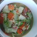 Cooksnap dari Alexandra untuk resep Tumis sawi putih wortel orak arik telur dan bakso