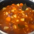 El cooksnap de Paola Portillo cuando hizo Guiso de porotos pallares o alubias.