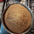 El cooksnap de Lucas cuando hizo Bizcochuelo maravilla.
