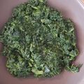 Cooksnap de Quiteria Sousa quando cozinhou Espinafres Salteados com Alho.