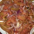 felix okello's cooksnap of when they made Kachumbari.