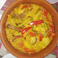 El cooksnap de Juan Mayo cuando hizo Arroz al horno.
