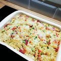 Burinda-Porcs Adrienn Cooksnap-ja, amikor elkészítette a(z) Sonkás sajtos tészta sütőben receptet.