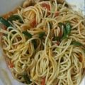 saba naz's cooksnap of when they made Chicken Tikka Spaghettis 🍝.