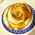 El cooksnap de Mayte cuando hizo Ensaimada hojaldrada de cabello de ángel (en airfryer).