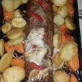 El cooksnap de Lujan Vallejos cuando hizo Pan de carne relleno.