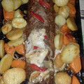 El cooksnap de Lujan Vallejos cuando hizo Pan de carne relleno.