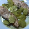 El cooksnap de Maria cuando hizo Salmón con patatas y eneldo en Lékué.